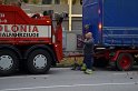 LKW verliert Auflieger Koeln Boltensternstr Pasteurstr P2026